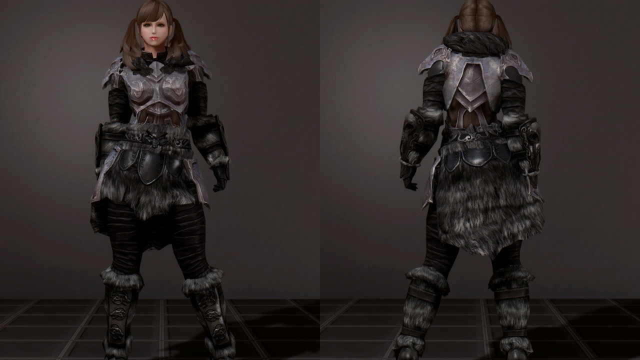 Skyrimnordic Carved And Wolf Armor Mashup TRE MAGA