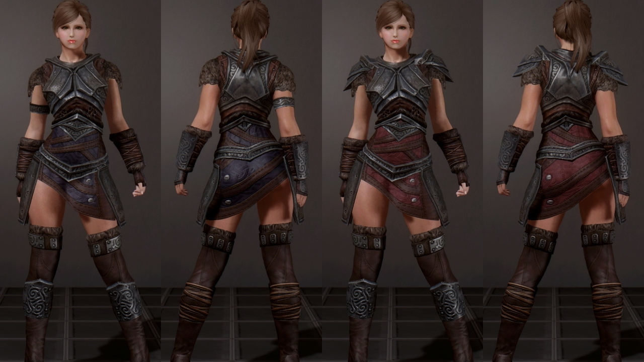 Skyrim Segirls Heavy Armors Steel Tre Maga