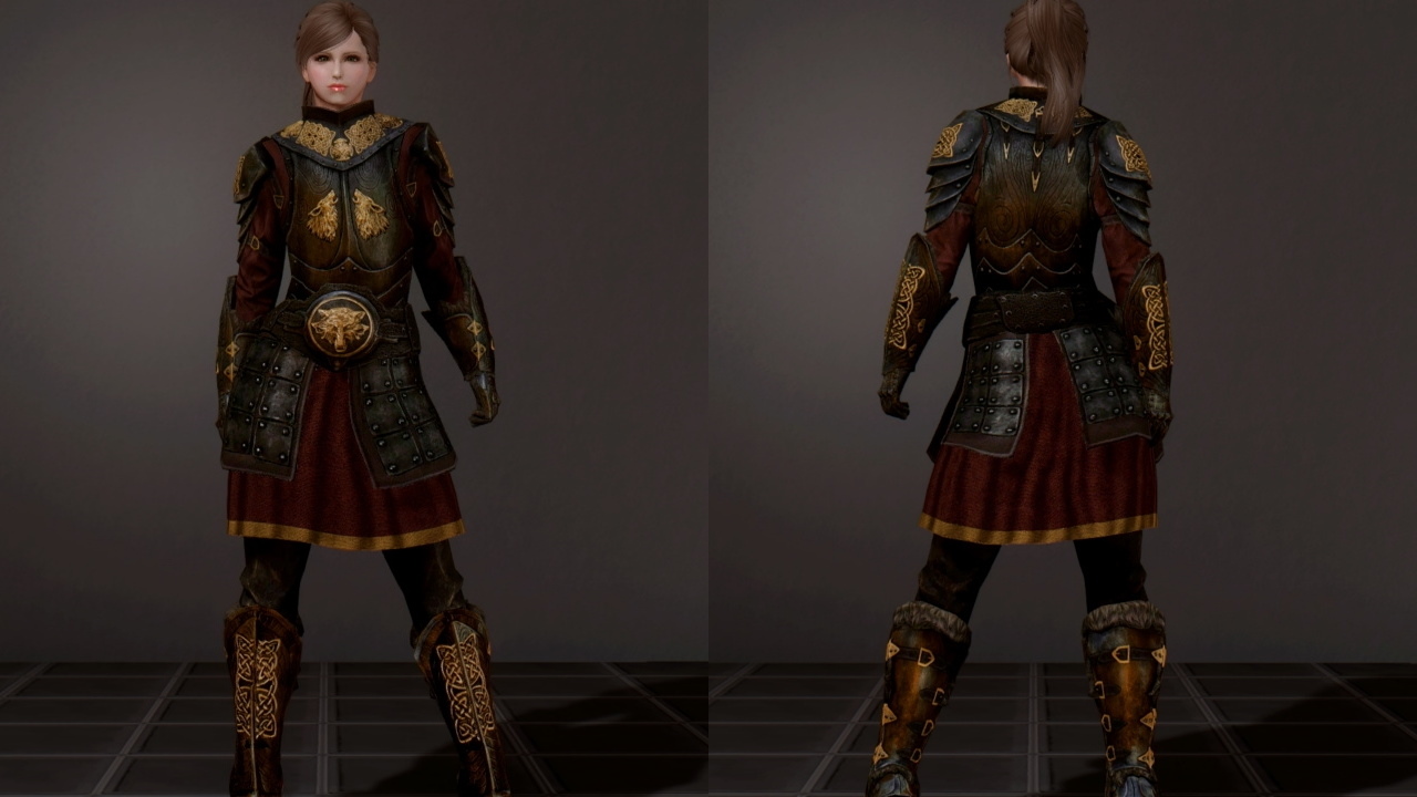 Skyrim Sesolitude Champion Armor Tre Maga