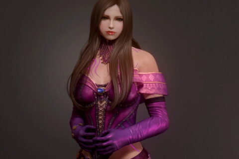 【Skyrim SE】Liliana Vess Outfit