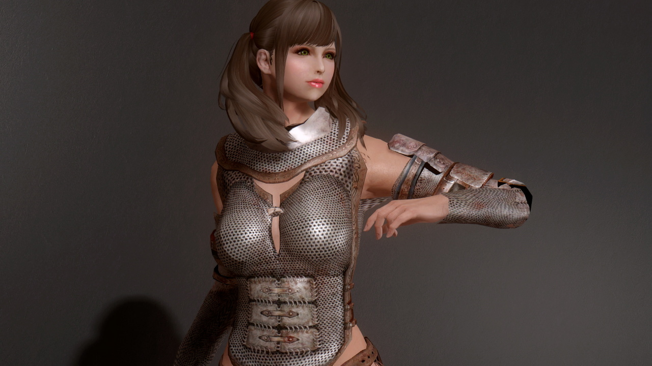 【skyrim】armor Chainmail Tre Maga