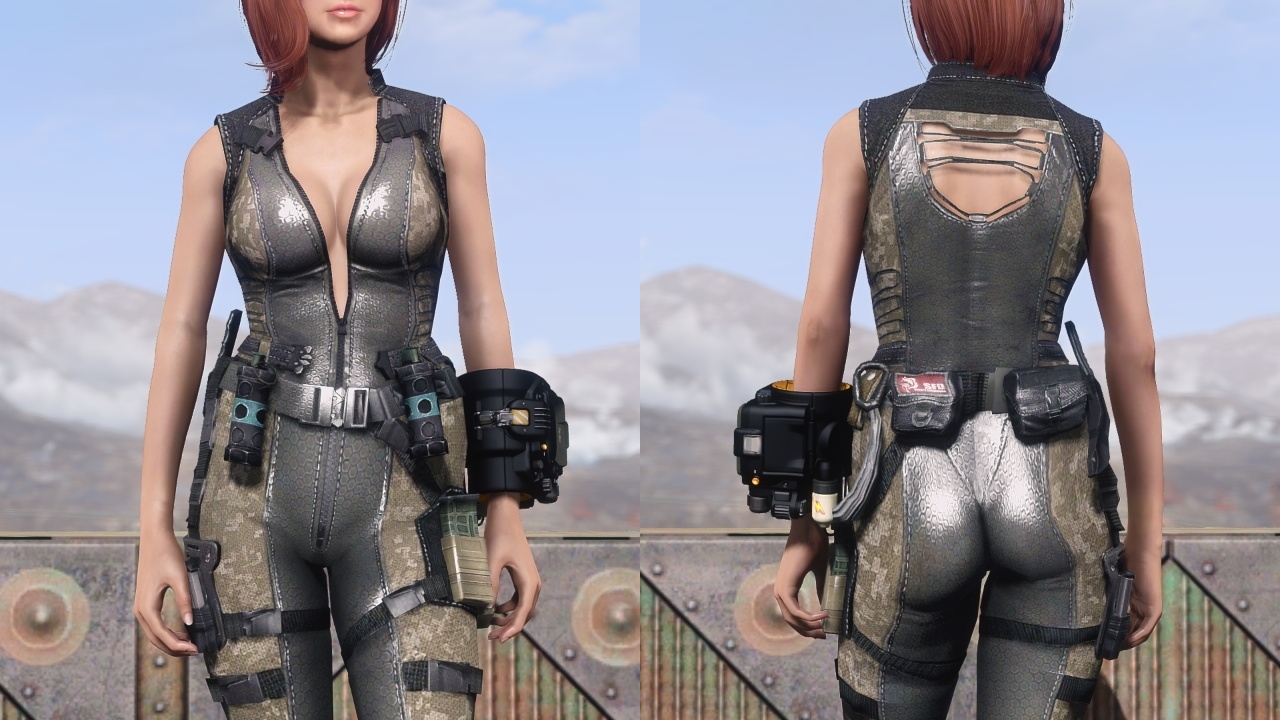 【fallout 4】sa2 Outfit Tre Maga