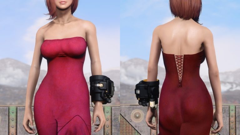 【fallout 4】true Red Dress Tre Maga 3587