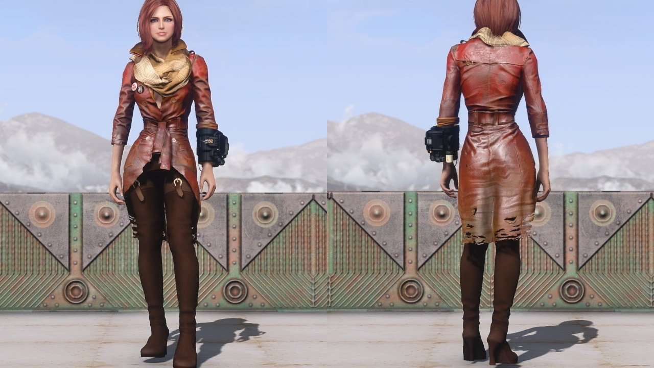 【fallout 4】true Reporter Piper Outfit Redone Tre Maga