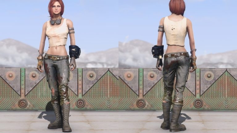 【Fallout 4】Wasteland Ranger Outfit – TRE-MAGA