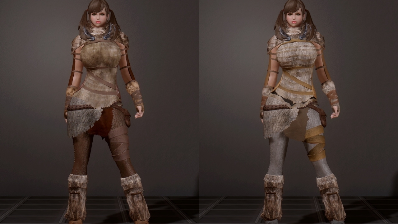 【Skyrim】Fur Huntress Armor TREMAGA
