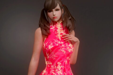 【Skyrim SE】ProType Sakura Dress