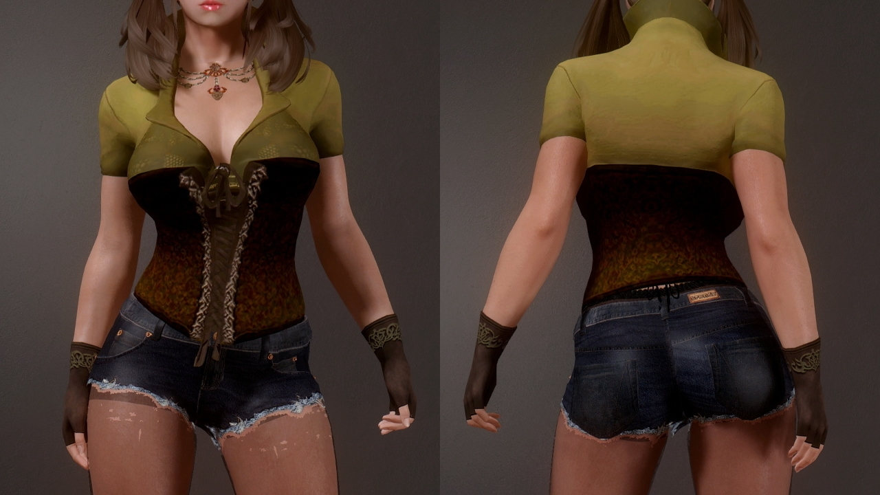 【skyrim】sexy Clothes 2 Tre Maga