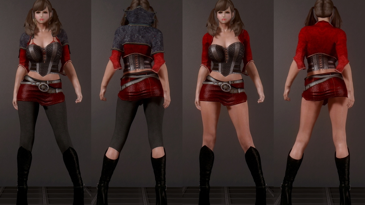 【skyrim】sexy Clothes 4 Tre Maga 