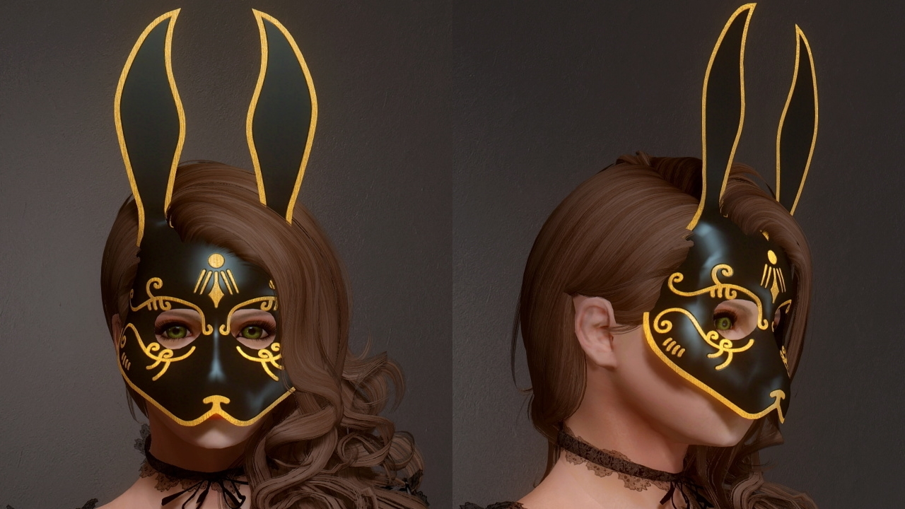 【Skyrim】Rapture Bunny Masks – TRE-MAGA