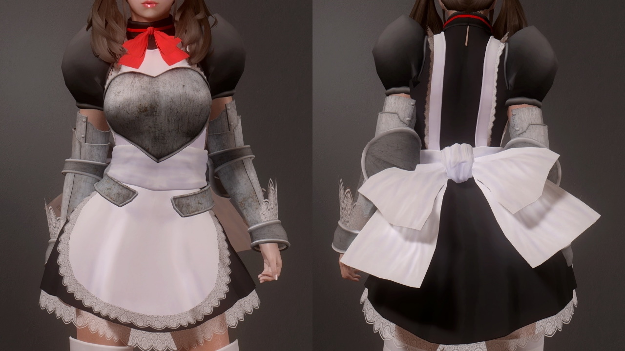 【Skyrim】SPB Maid Armor – TRE-MAGA