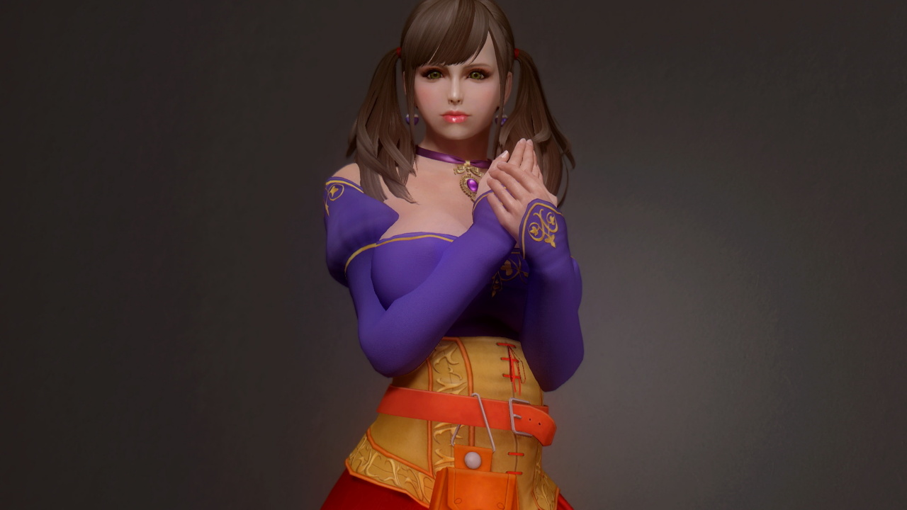 Skyrim Dq Heroes Jessica Outfit Tre Maga