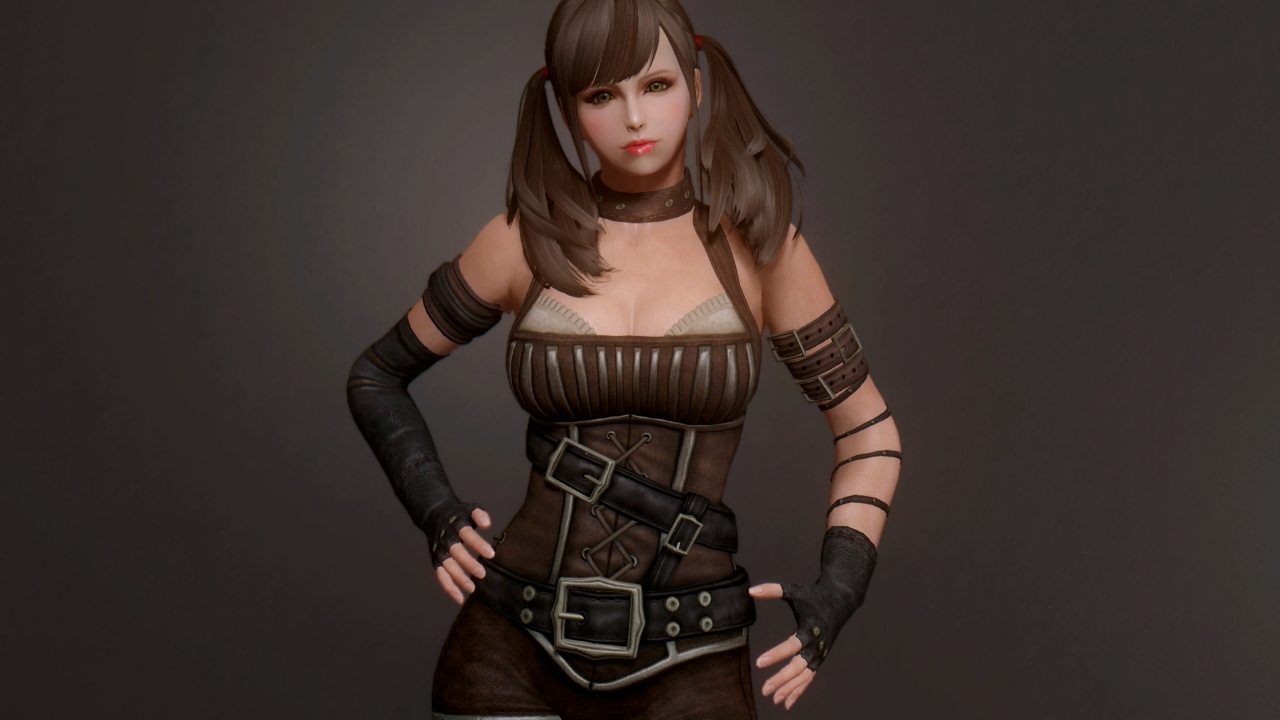 【skyrim】colovian Leather Armor And Outfit Tre Maga