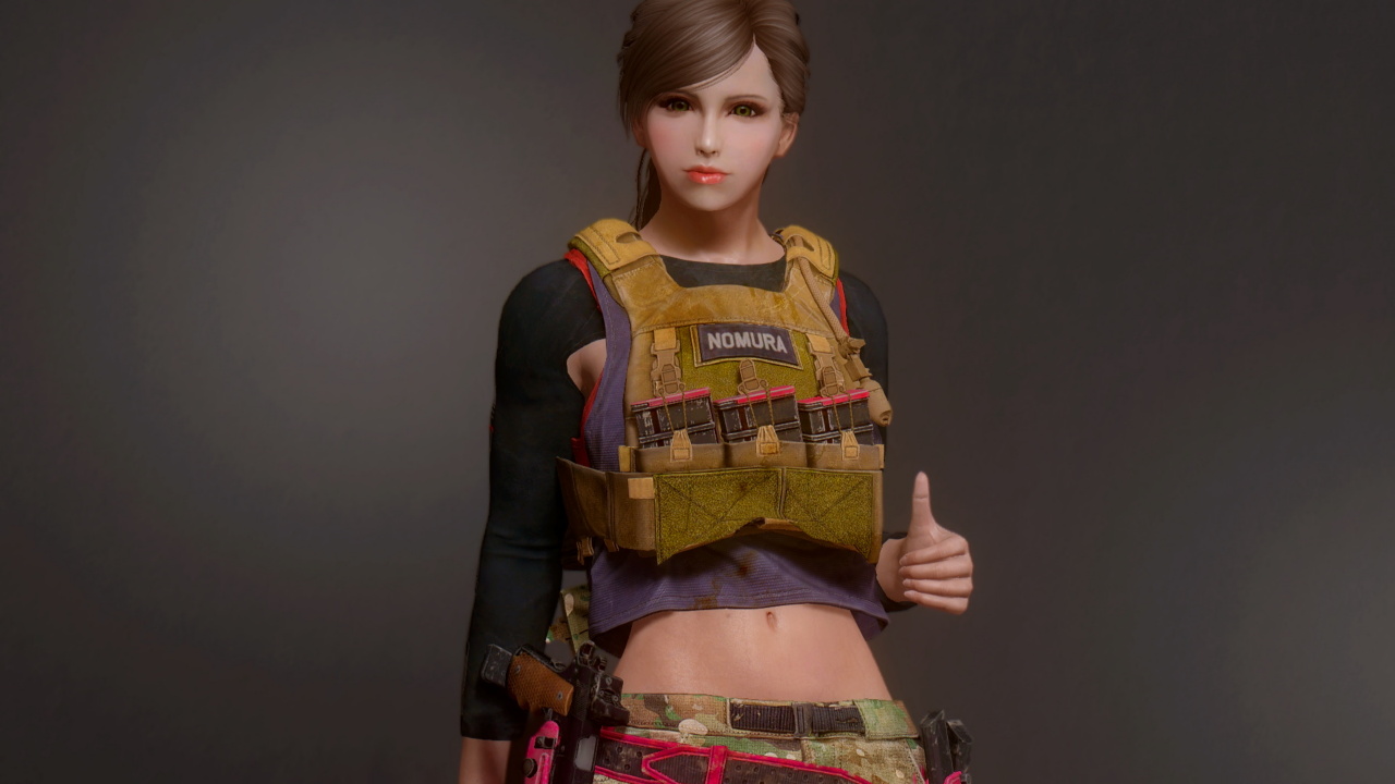 【Skyrim SE】WWZ Kimiko Outfit TREMAGA