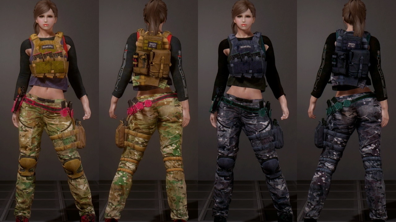 【Skyrim SE】WWZ Kimiko Outfit TREMAGA