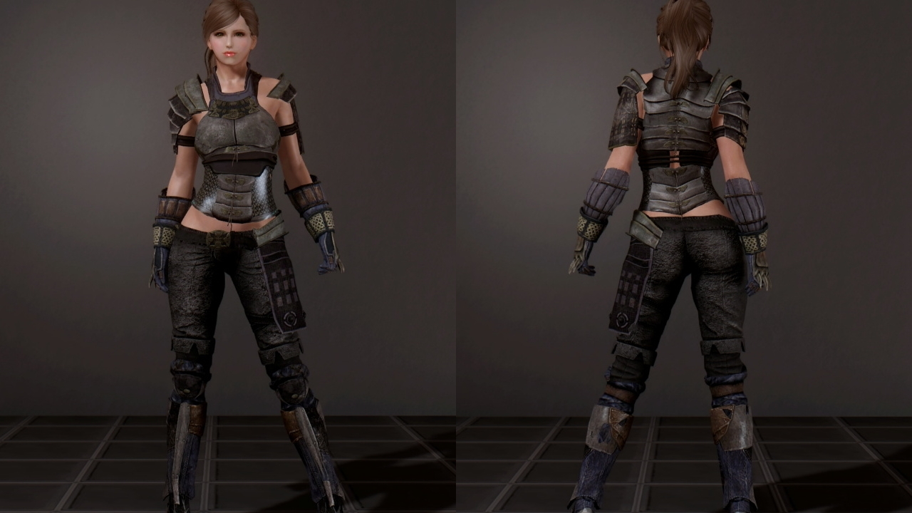 【Skyrim SE】Light Blades Armor TREMAGA