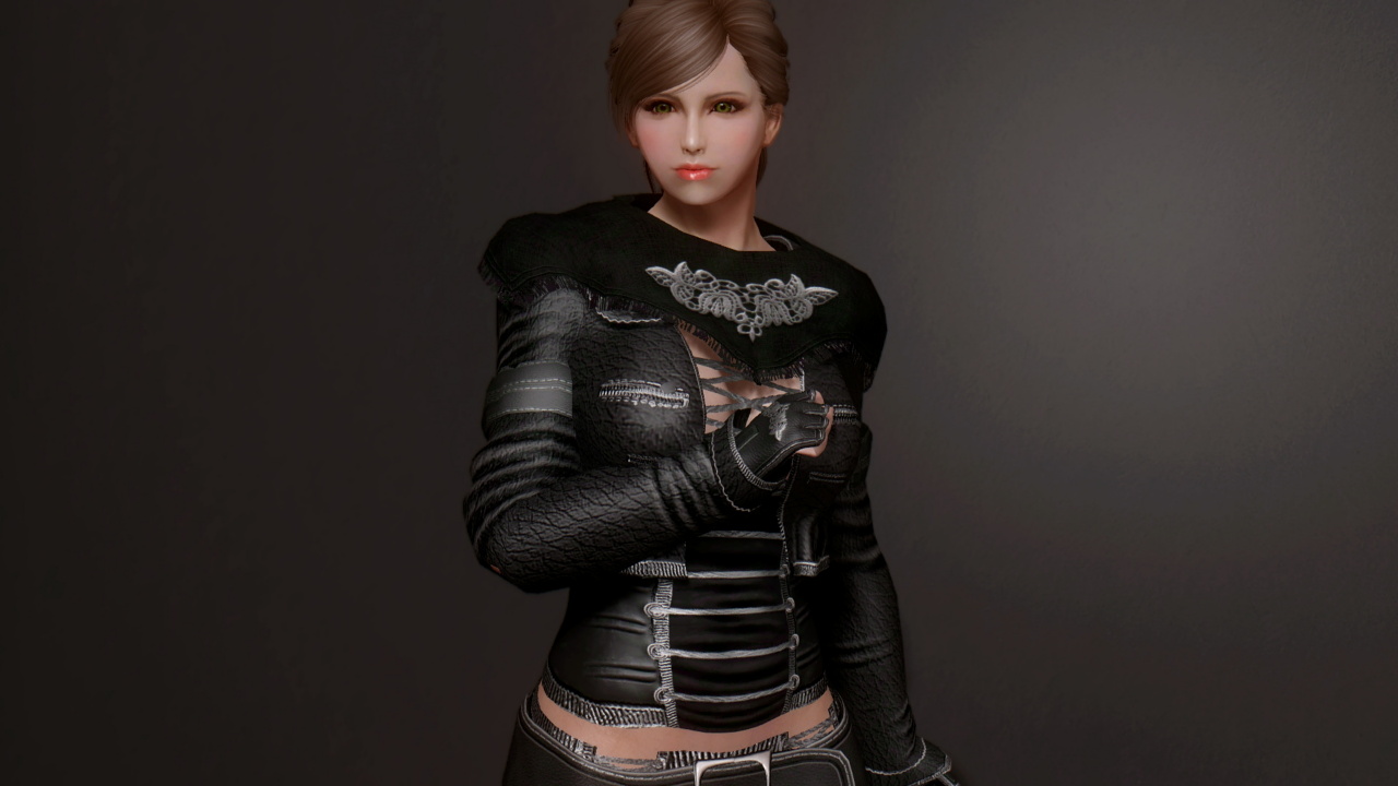 【skyrim Se】ov Leather Armor Sse Tre Maga