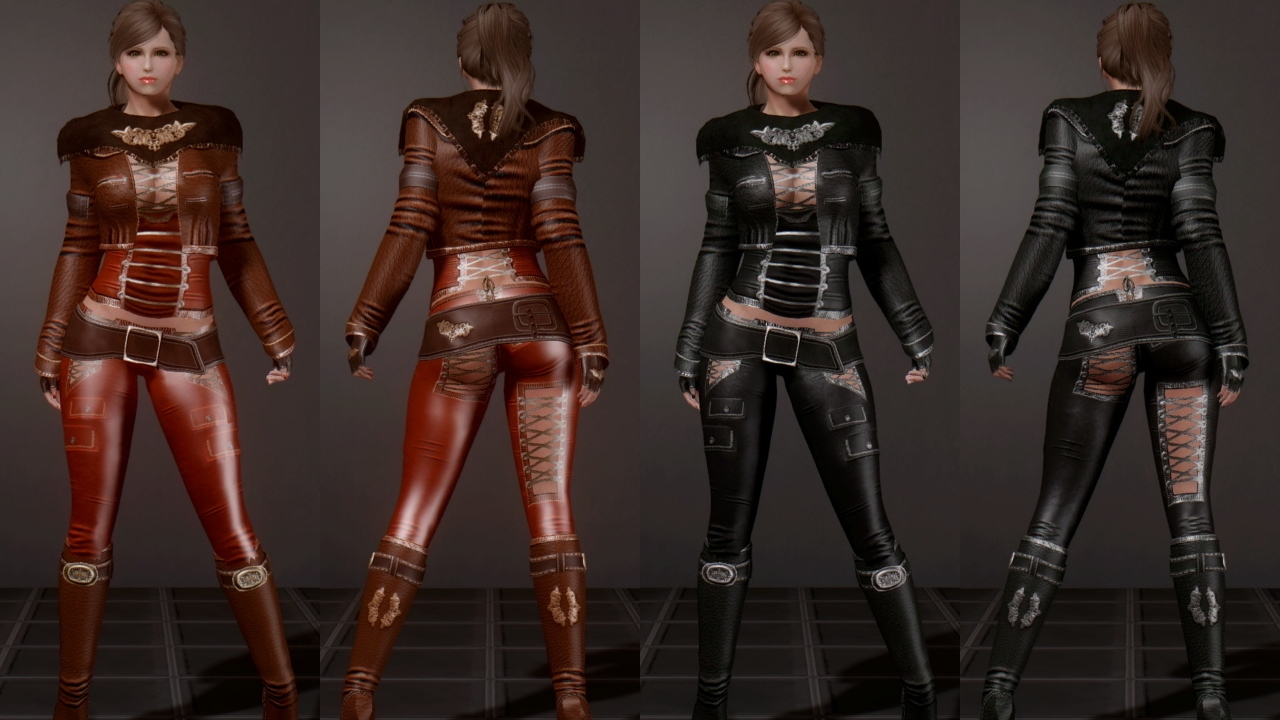 【Skyrim SE】Ov Leather Armor SSE TREMAGA