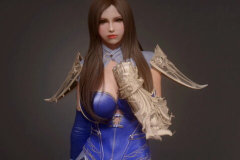 【Skyrim SE】[Ashtoreth] Elven Knight Armor
