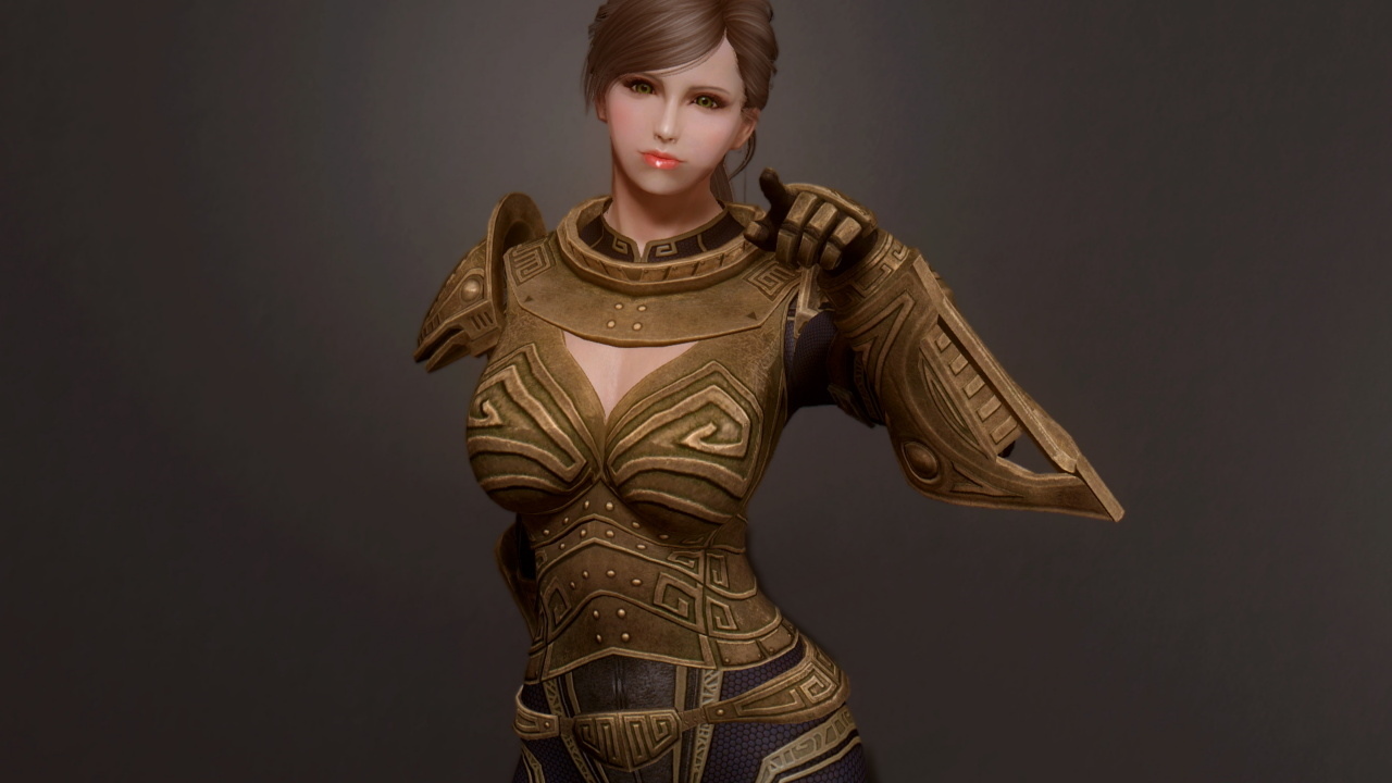 【skyrim Se】girls Heavy Armors Dwarven Tre Maga