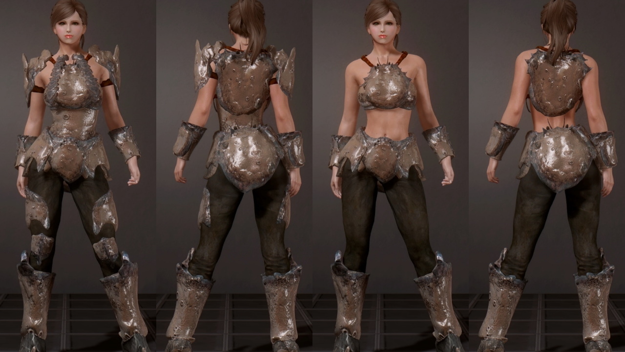 【Skyrim SE】Mudcrab Chitin Plate Armor TREMAGA