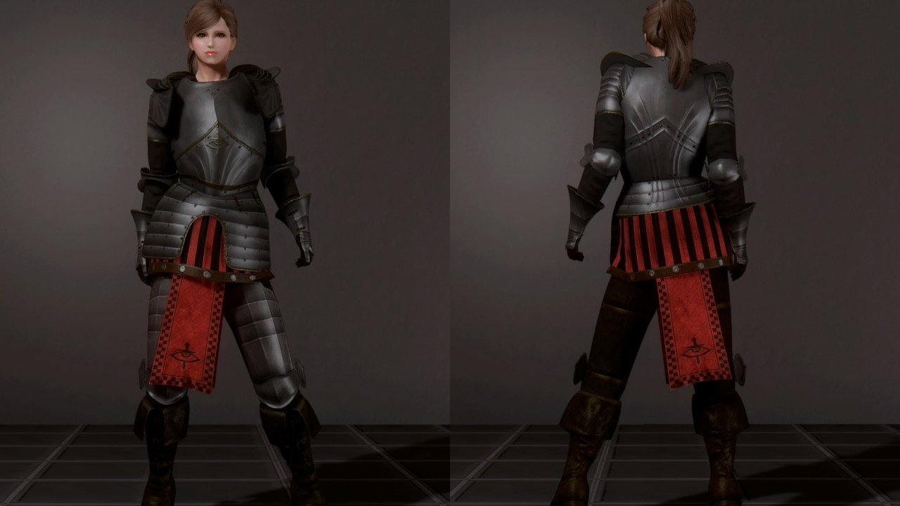 Skyrim SE Forgotten Medieval Plate Armor TRE MAGA