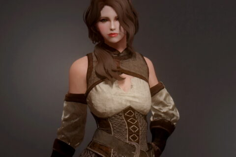 【Skyrim SE】Crossroads Armor