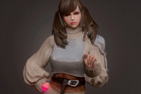 【Skyrim SE】Isekai Novice Adventurer Outfit