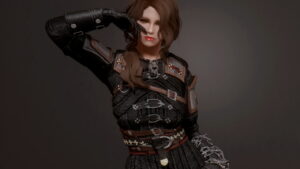 【Skyrim SE】Ciri Trailer Armor 3BA