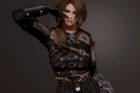 【Skyrim SE】Ciri Trailer Armor