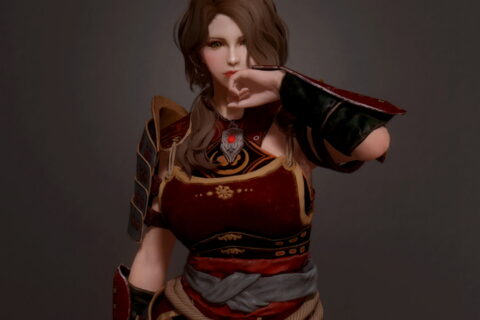 【Skyrim SE】EVR Samurai Girl