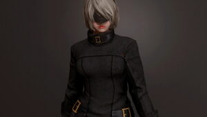【Skyrim SE】YoRHa Type 55-9S Outfit 3BA