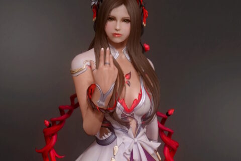 【Skyrim SE】Primavera Roja Wuthering Waves Tubaki
