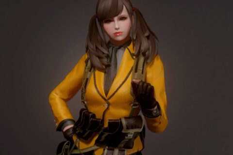 【Skyrim SE】The First Descendant Bunny Albion Academy Cadet