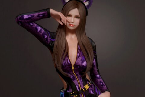 【Skyrim SE】[BAKU]DOAXVV Quiet Noir