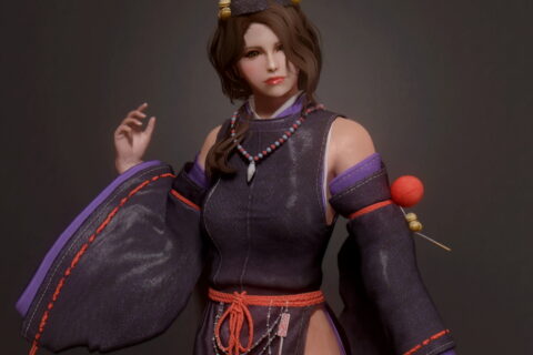 【Skyrim SE】Nioh Onmyoji Outfit