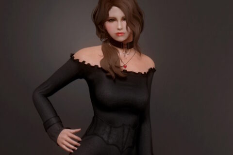 【Skyrim SE】J3 – Vampy Dress
